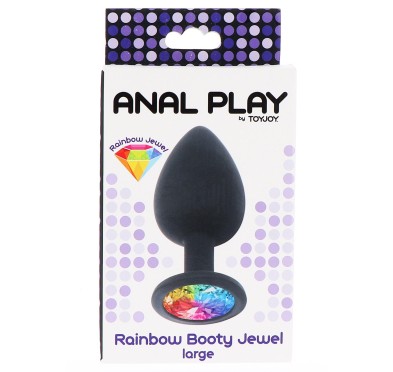 Rainbow Booty Jewel Large